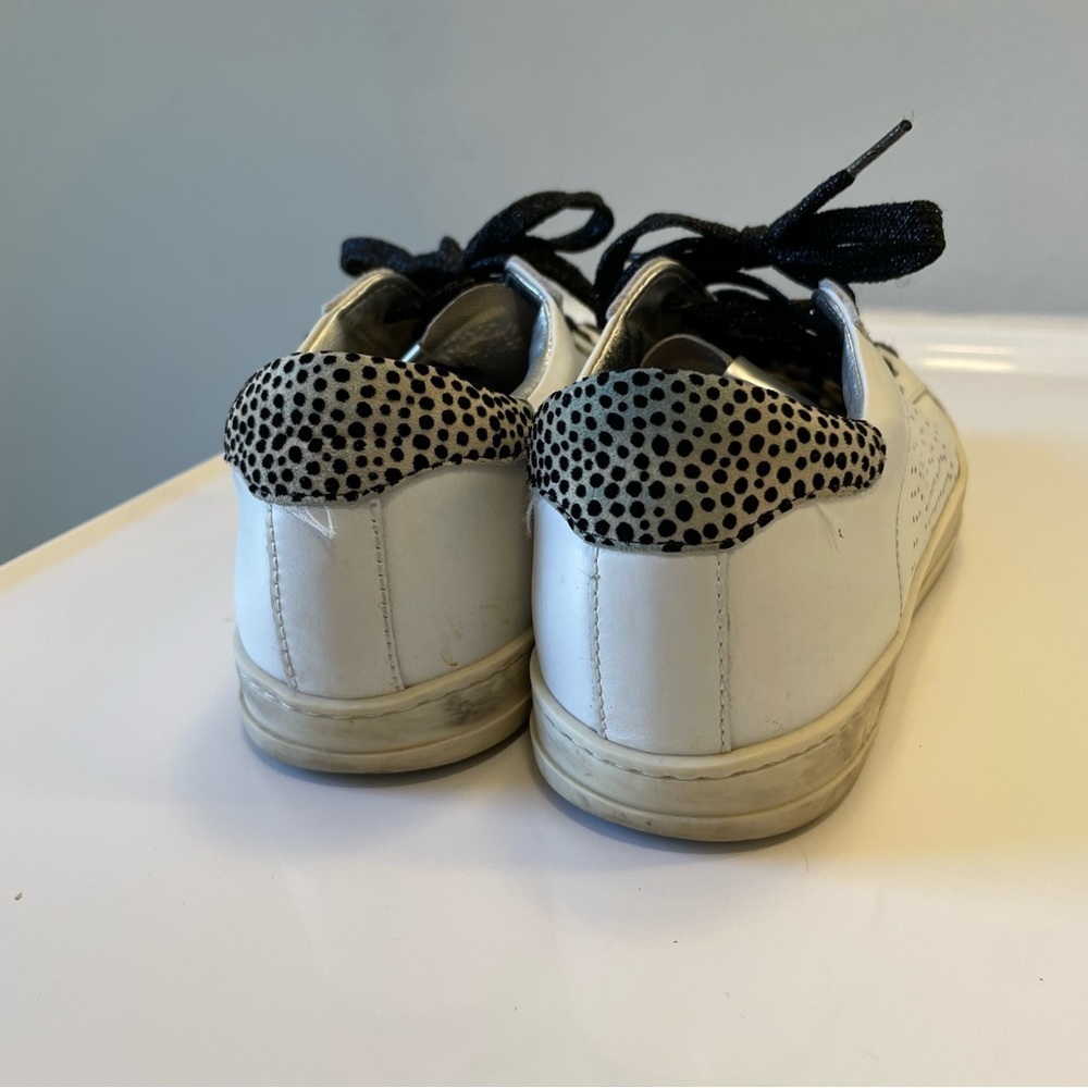 P448 S20 John Animal Print Leather Sneakers - Picture 3 of 9